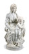 Madonna of Bruges replica statue of Baby Jesus by renowned sculptor Michelangelo